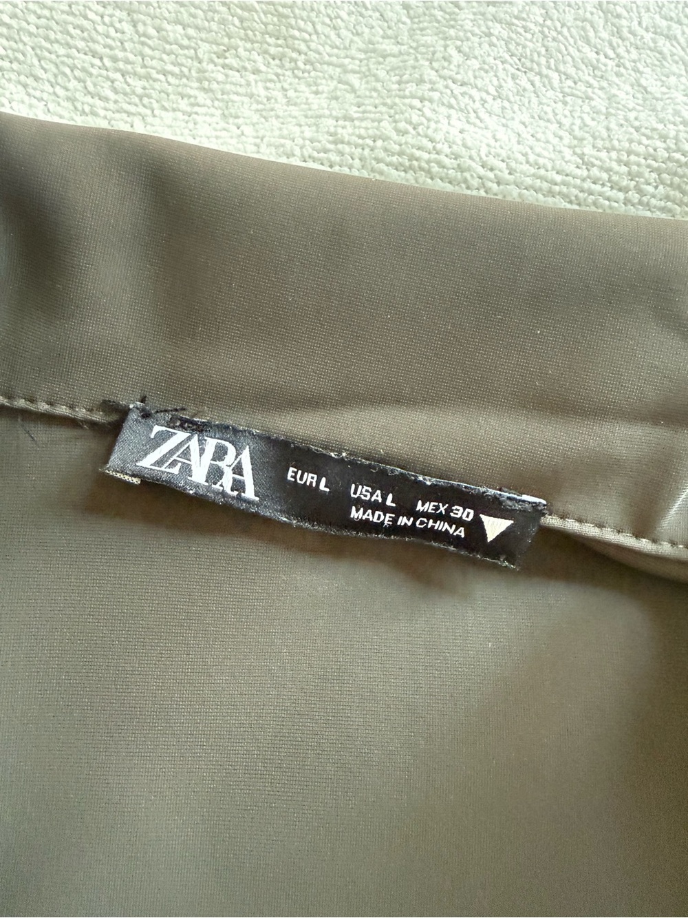 Zara Boxy Waterproof Jacket - Picture 2 of 2